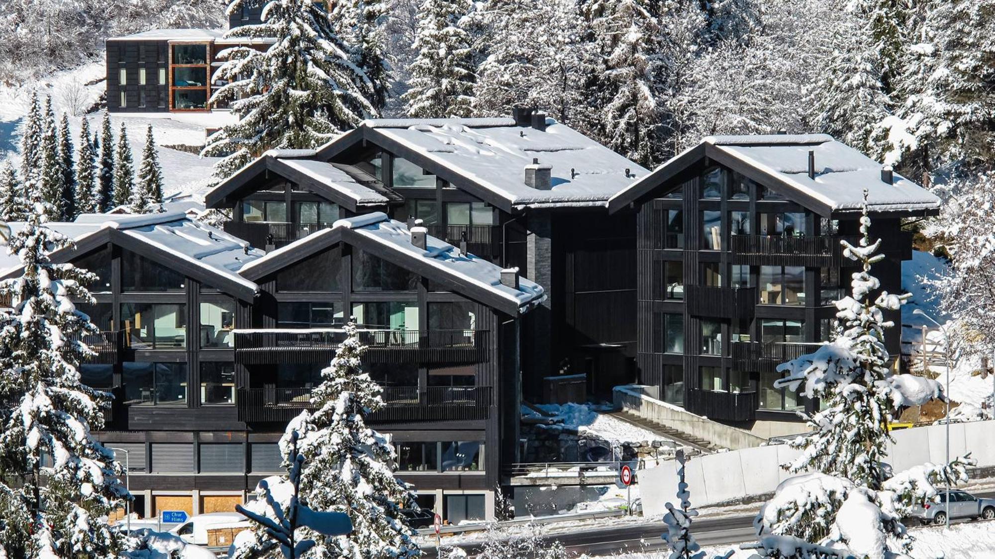 Black Summit Boutique Resort Laax Buitenkant foto