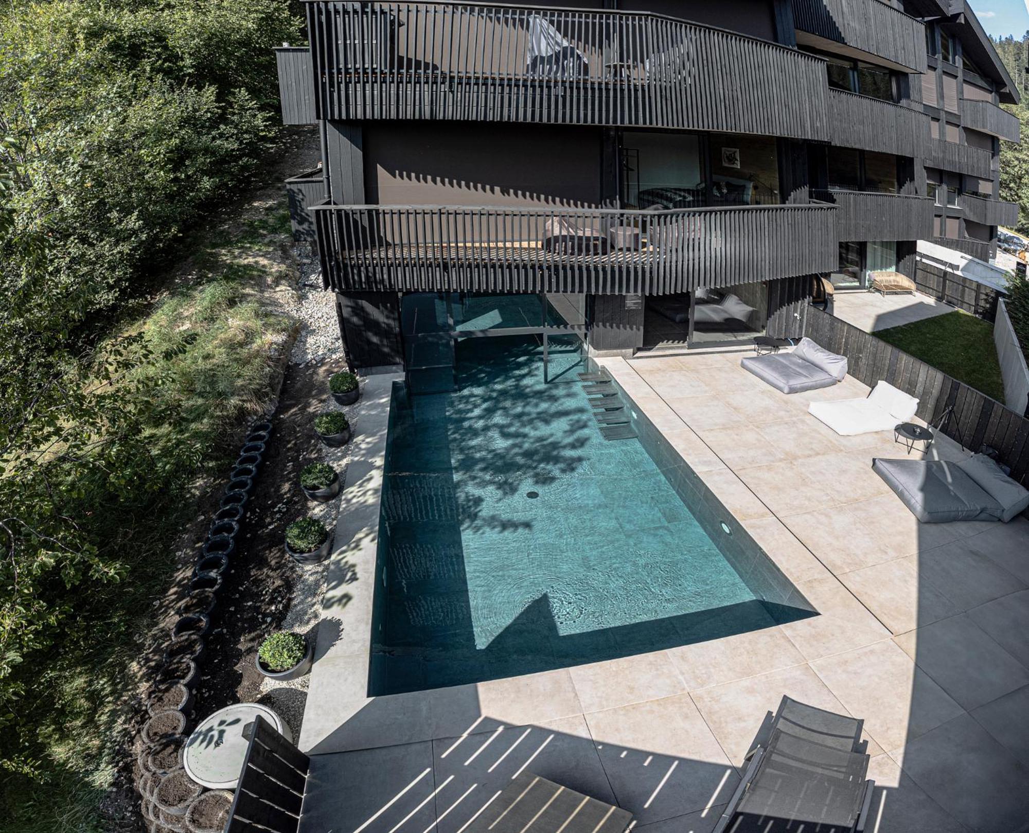 Black Summit Boutique Resort Laax Buitenkant foto