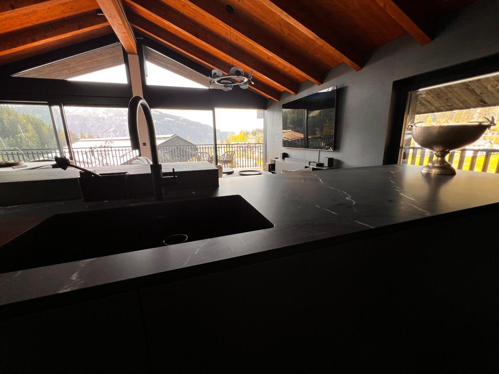 Black Summit Boutique Resort Laax Buitenkant foto