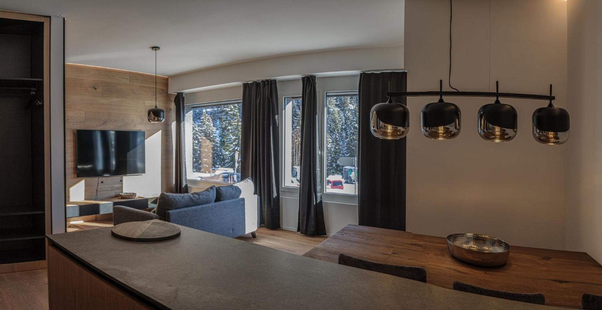 Black Summit Boutique Resort Laax Buitenkant foto
